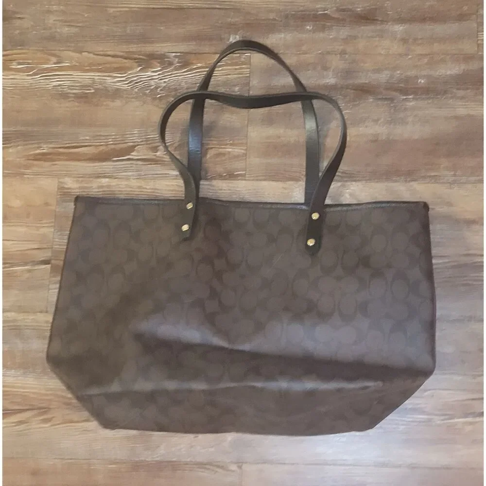 Coach Monogram Tote Bag